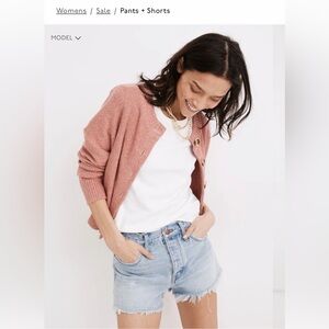 Madewell Relaxed Denim Shorts